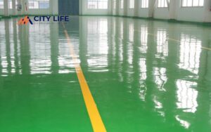 sơn sàn epoxy cho tòa nhà