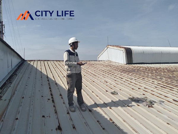 Quy trình thay mái tôn chuyên nghiệp của City Life