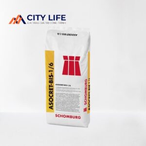 Vữa mịn gốc xi măng cho các điểm đứt gãy 1–6 mm Asocrete-BIS-1/6