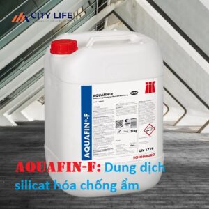 AQUAFIN-F Dung dịch silicat hóa chống ẩm dùng trong thi công rào chắn