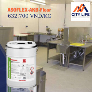 ASOFLEX-AKB-floor Vật liệu chống thấm dùng cho bề mặt hoàn thiện đã ốp gạch - 5 kg/bộ (set)