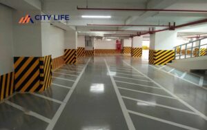 kẻ vạch Layout trong toà nhà 