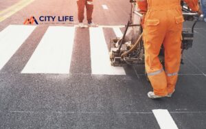 Dịch vụ sơn kẻ vạch giao thông chuyên nghiệp