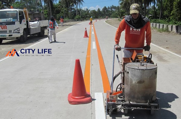 Lợi ích của dịch vụ sơn kẻ vạch giao thông