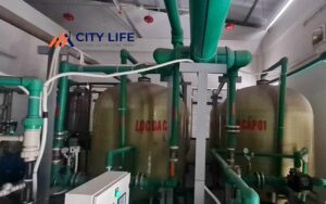 Dịch vụ vệ sinh đường ống nước sạch tòa nhà cao tầng