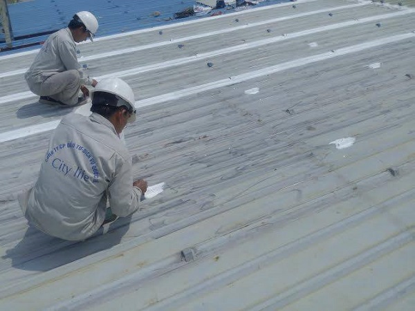 Sơn cách nhiệt mái tôn