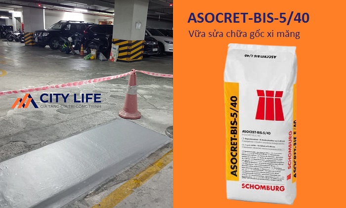 top vật liệu chống thấm tầng hầm hiệu quả nhất - ASOCRET-BIS-5/40 